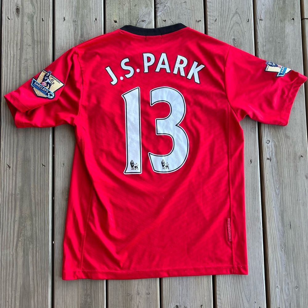 Mens Nike Manchester United Park Ji-sung Soccer Football Jersey Size: Small